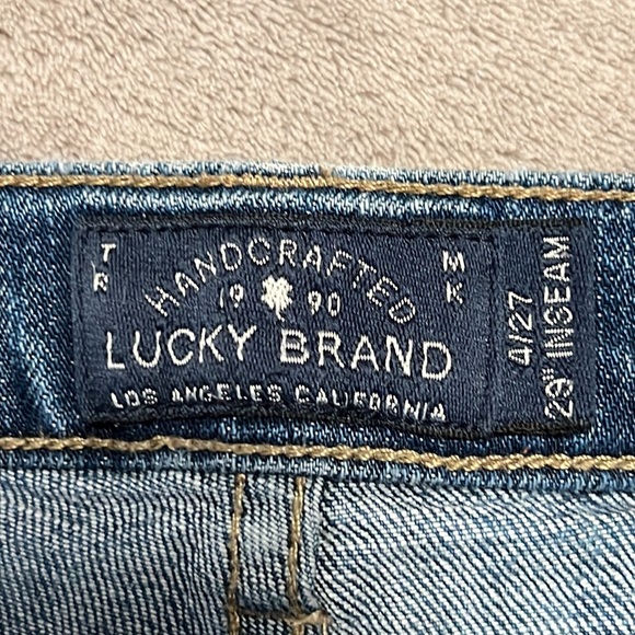 Lucky Brand Brooke Skinny Jeans Distressed - Picture 2 of 16